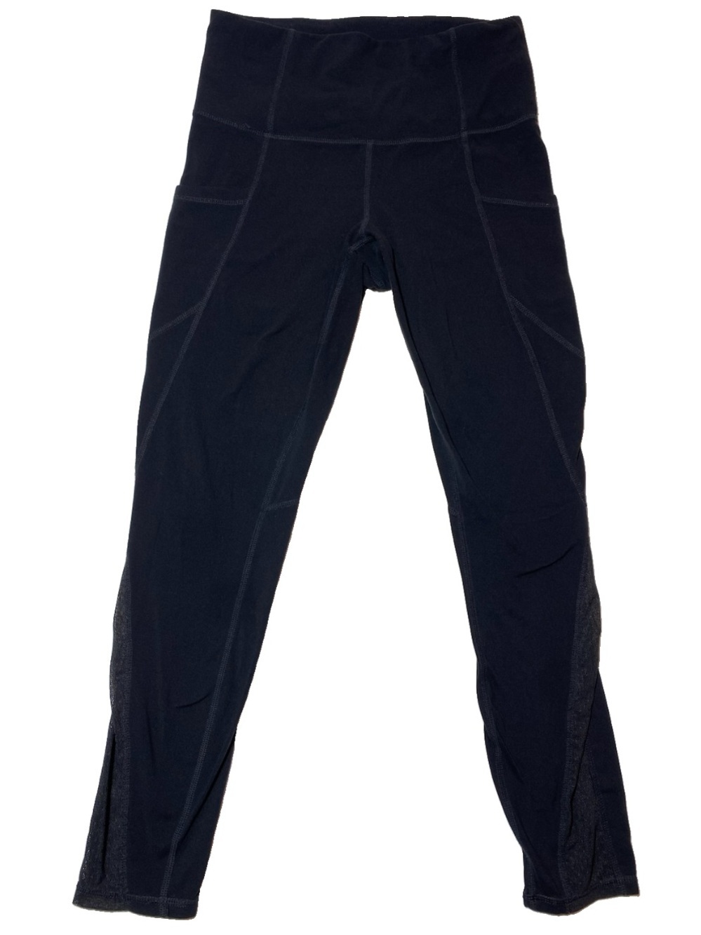 Athleta Powervita Intuition Ultra High Rise 7/8 Pocket Leggings S Black
